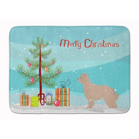 Carolines Treasures Pyrenean Shepherd Dog Christmas Tree Machine Washable Memory Foam Mat BB2936RUG
